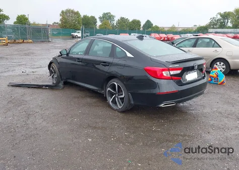 2019 Honda Accord Sport из США, поврежденный, VIN 1HGCV1F34KA065955
